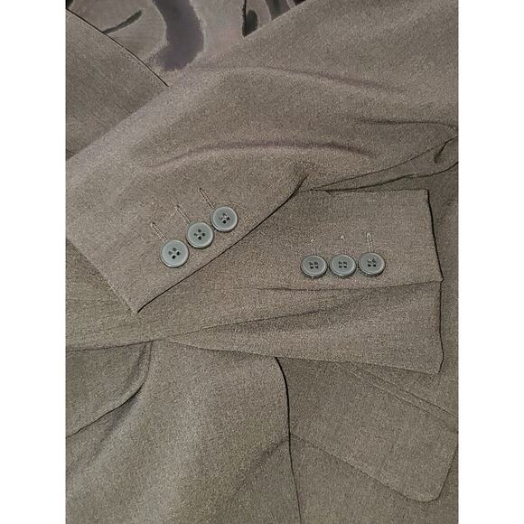 NEW YORK & CO Women's Brown Blazer Sz 6 - Picture 8 of 11